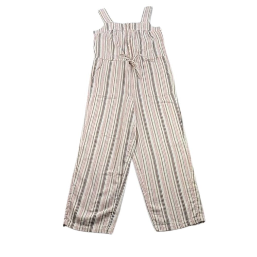 Old Navy Pink Striped Women's Jumpsuit Size S Tall NWT